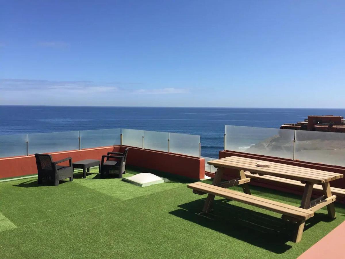 דירות Playa Del Hombre Loft With Balcony Sea View מראה חיצוני תמונה