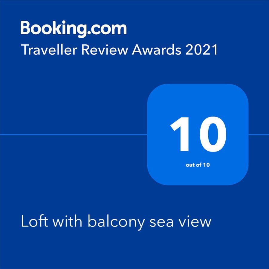 דירות Playa Del Hombre Loft With Balcony Sea View מראה חיצוני תמונה